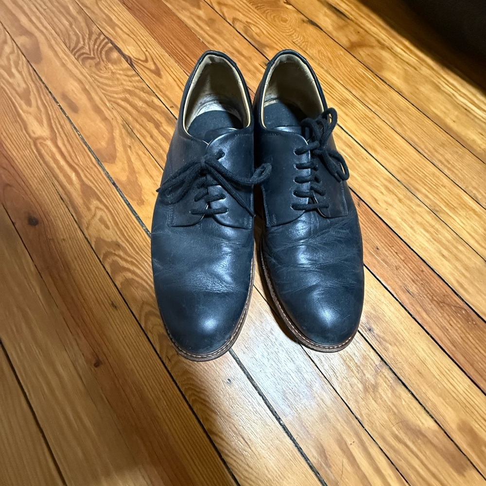 Samuel Hubbard Classic Black Leather Men's Shoes